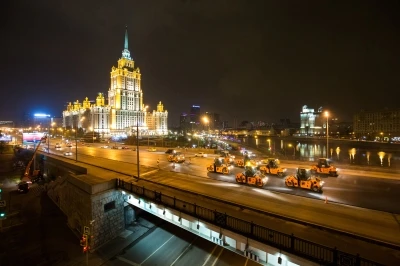 фото ночной москвы для сайта академии АГХУ